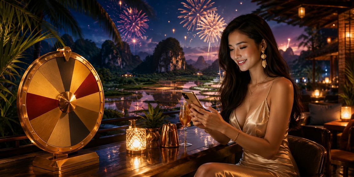 Trò chơi roulette tại lễ hội Ninh Bình
